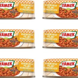 Tamek 6x190 gr Barbunya Pilaki