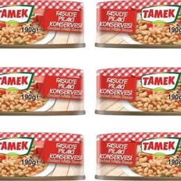 Tamek 6x190 gr Fasulye Pilaki