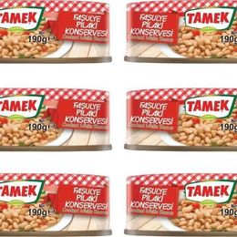 Tamek 6x190 gr Fasulye Pilaki