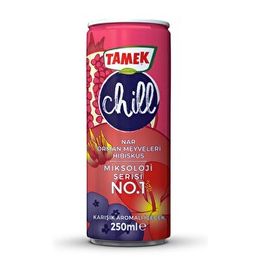 Tamek Chill No.1 Hibiskus 250 ml Meyve Suyu