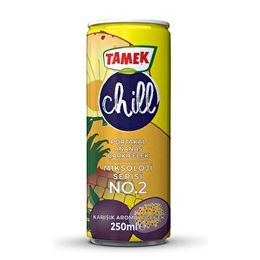 Tamek Chill No:2 Portakal Ananas Çarkıfelek 250 ml Meyve Suyu