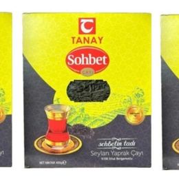 Tanay 400 gr Sohbet Bergamotlu İthal Seylan Yaprak Çayı