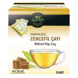 Tanla Baba 20'li 100 gr Sargılı Propolisli Zencefil Çayı