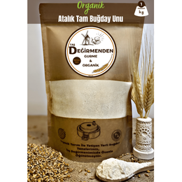 Taş Değirmenden Gurme 1 kg Organik Atalık Tam Buğday Unu