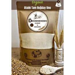 Taş Değirmenden Gurme 1 kg Organik Atalık Tam Buğday Unu