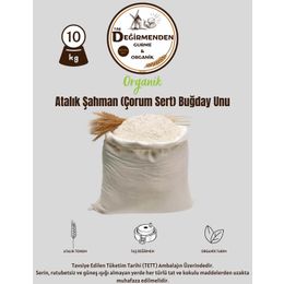 Taş Değirmenden Gurme 10 kg Organik Atalık Şahman Çorum Sert Buğday Unu