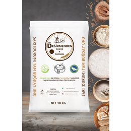 Taş Değirmenden Gurme 10 kg Organik Atalık Sarı Durum Buğday Unu