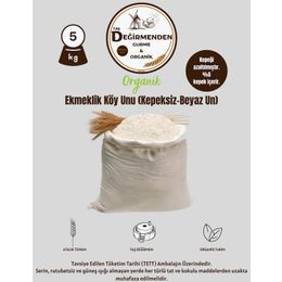 Taş Değirmenden Gurme 5 kg Kepeksiz Beyaz Organik Atalık Ekmeklik Köy Unu