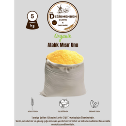 Taş Değirmenden Gurme 5 kg Organik Atalık Mısır Unu