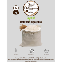 Taş Değirmenden Gurme 5 kg Organik Atalık Tam Buğday Unu