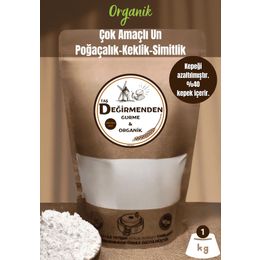 Taş Değirmenden Gurme & Organik 1 kg Poğaçalık Keklik Simitlik Organik Atalık Çok Amaçlı Un