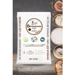 Taş Değirmenden Gurme & Organik 10 kg Organik Atalık Ekmeklik Köy Unu - Kepeksiz Beyaz Un