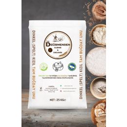 Taş Değirmenden Gurme & Organik 25 kg Organik Atalık Dinkel Spelt Kızıl Tam Buğday Unu