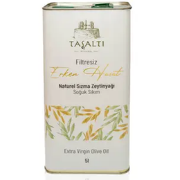 Taşaltı Zeytinyağı 5 lt Soğuk Sıkım Erken Hasat Naturel Sızma Zeytinyağı