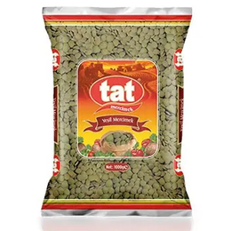 Tat 1 kg Yeşil Mercimek