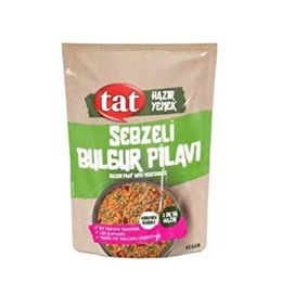 Tat 250 gr Sebzeli Bulgur Pilavı