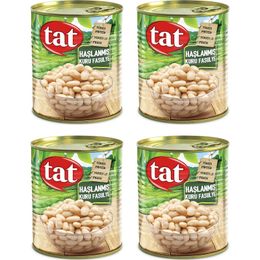Tat 4x800 gr Haşlanmış Fasulye