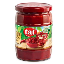 Tat 550 gr Acı Tatlı Cam Biber Salça