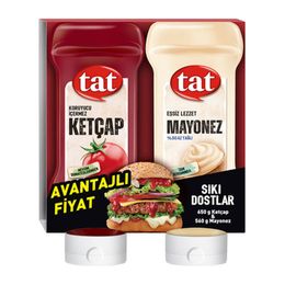 Tat Sıkı Dostlar 650 gr Ketçap 575 gr Mayonez
