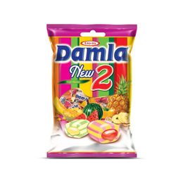 Tayaş 1 kg Damla Karpuz Tropikal Kavun Ananas Aromalı Yumuşak Şeker