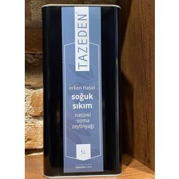 Tazeden 5 lt Erken Hasat Zeytinyağı