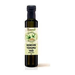 Tazemiz 250 ml Soğuk Sıkım Kenevir Tohumu Yağı