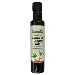 Tazemiz 250 ml Soğuk Sıkım Kenevir Tohumu Yağı