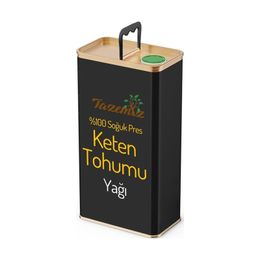 Tazemiz 5 lt Keten Tohumu Yağı