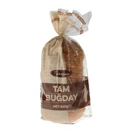 Tazepan 5x350 gr Tam Buğday Sandviç Ekmeği