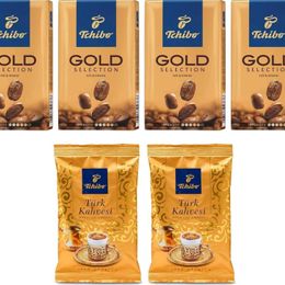 Tchibo 250 gr 4 Adet Gold Filtre Kahve + 100 gr 2 Adet Türk Kahvesi