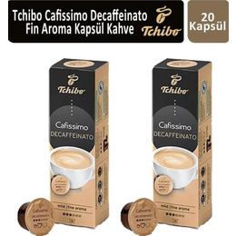 Tchibo 2'li Cafissimo Caffe Crema Decaffinated Kapsül Kahve