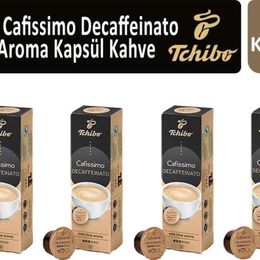 Tchibo 4'lü Cafissimo Caffe Crema Decaffinated Kapsül Kahve