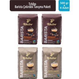 Tchibo 4x500 gr Barista Çekirdek Kahve Tanışma Seti