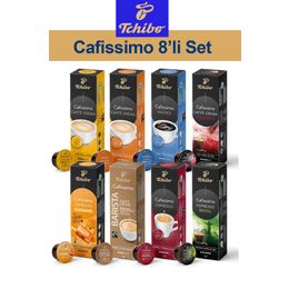Tchibo 8 Adet 10'lu Cafissimo Kapsül Kahve  Karma Set