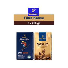 Tchibo Privat Kaffee 250 gr Brazil Mild ve Gold Selection Öğütülmüş Filtre Kahve