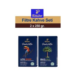 Tchibo Privat Kaffee 250 gr Brazil Mild ve Gold Selection Öğütülmüş Filtre Kahve