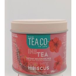 Tea Co.100 gr Teneke Kutu Instea Hibiscus Çayı