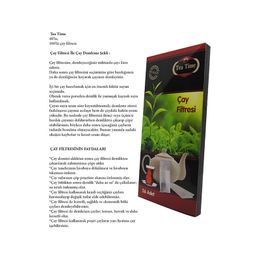 Tea Time 26'lı Çay Filtresi