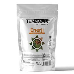Teamood 50 gr Enerji Bitki Çayı