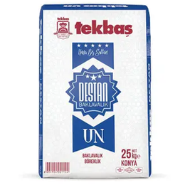 Tekbaş Un 25 kg Destan Baklavalık Buğday Unu