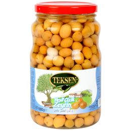 Teksen 1 kg Yeşil Çizik Zeytin