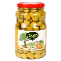 Teksen 1 kg Yeşil Kırma Zeytin
