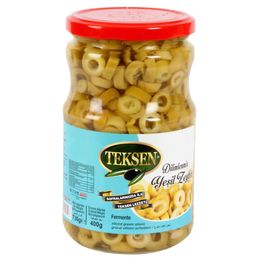 Teksen 400 gr Dilimli Yeşil Zeytin