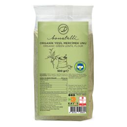 Tellioğlu 500 gr Organik Yeşil Mercimek Unu