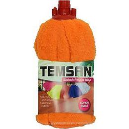 Temsan Karışık Renk Islak Kuru Tüm Yüzeylere Süper Emici Yumuşak Mop Paspas