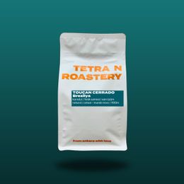 Tetra N Roastery 250 gr Brezilya Toucan Cerrado Türk Kahvesi