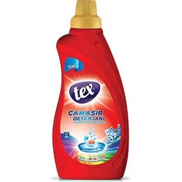 Tex 16 Yıkama 1 lt Renk Koruma & Leke Karşıtı Renkliler için Sıvı Deterjan