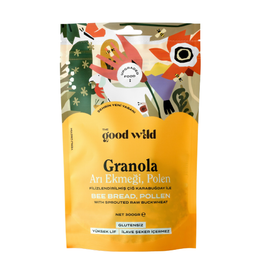 The Good Wild 300 gr Filizlendirilmiş Karabuğdaylı Arı Ekmeği Polen Granola