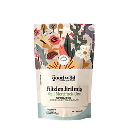 The Good Wild 300 gr Filizlendirilmiş Yeşil Mercimek Unu