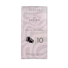 The Kahveci 10'lu Nespresso Uyumlu Klasik Kapsül Kahve